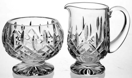 Lismore Footed Creamer & Open Footed Sugar