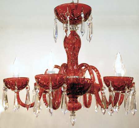 Lismore 6 Arm Chandelier