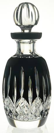Lismore Black Spirits Decanter & Stopper