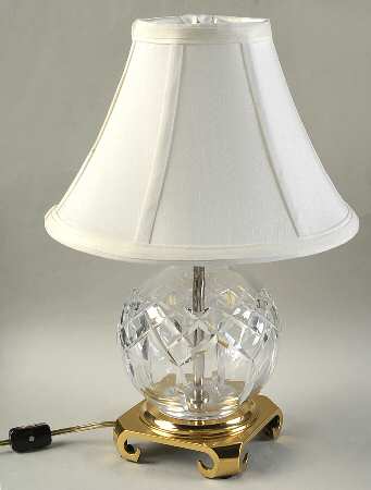 Lismore 10" Electric Lamp & Shade