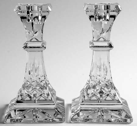 Lismore (Set of 2) 6" Single Light Candlesticks