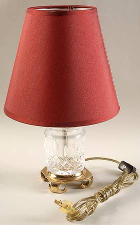 Lismore 8" Electric Lamp & Shade