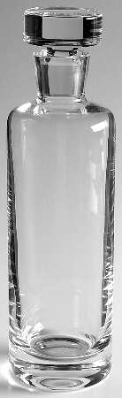 Vintage Cylinder Decanter & Stopper