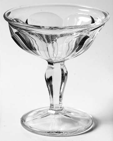 1776 Clear Champagne/Tall Sherbet