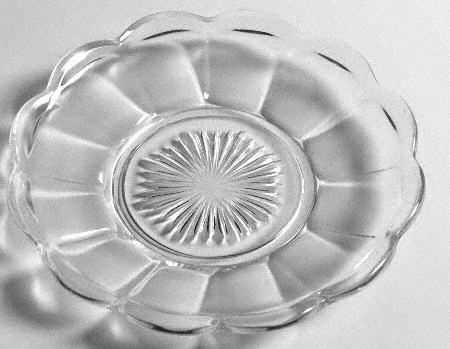 1776 Clear Salad Plate