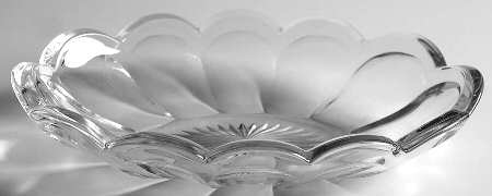 1776 Clear Pickle Dish