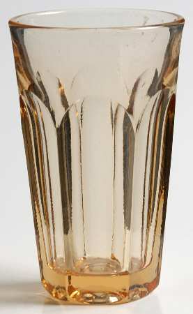 1776 Amber (Golden Sunset) Flat Juice Glass