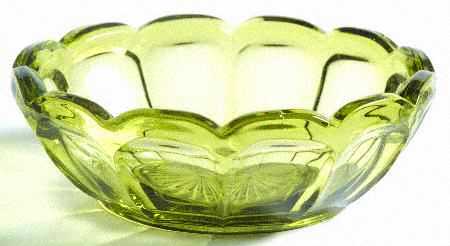1776 Green (Olive) Small Fruit Dessert Bowl