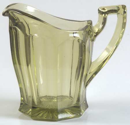 1776 Green (Olive) Creamer