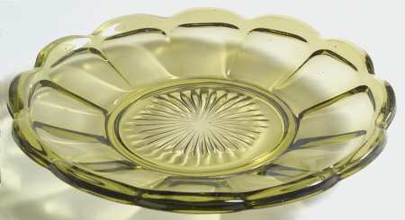 1776 Green (Olive) Salad Plate