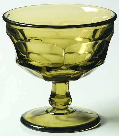Ashburton Green (Olive) Champagne/Tall Sherbet