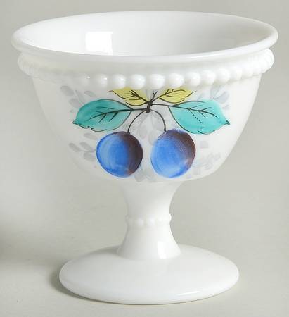 Beaded Edge Fruit Champagne/Tall Sherbet