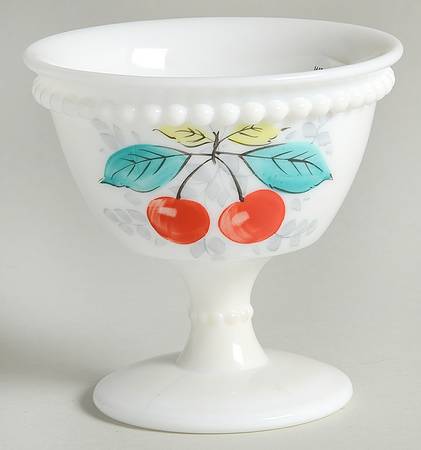 Beaded Edge Fruit Champagne/Tall Sherbet