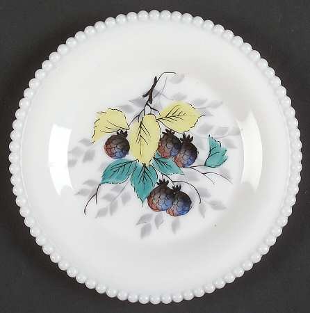 Beaded Edge Fruit Bread & Butter Plate