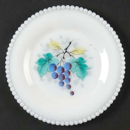 Beaded Edge Fruit Bread & Butter Plate