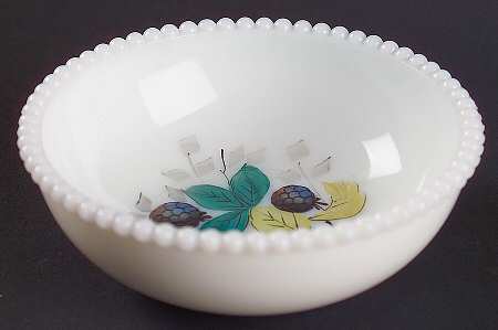 Beaded Edge Fruit Small Fruit Dessert Bowl