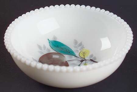 Beaded Edge Fruit Small Fruit Dessert Bowl