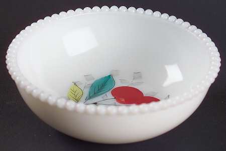 Beaded Edge Fruit Small Fruit Dessert Bowl