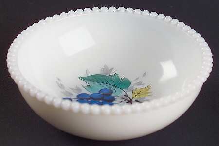 Beaded Edge Fruit Small Fruit Dessert Bowl