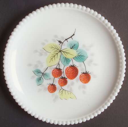 Beaded Edge Fruit 7" Salad Plate