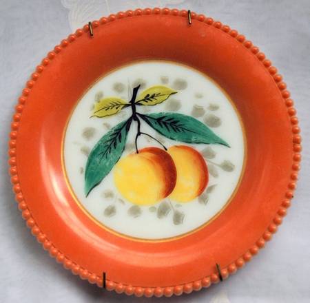 Beaded Edge Fruit Bread & Butter Plate