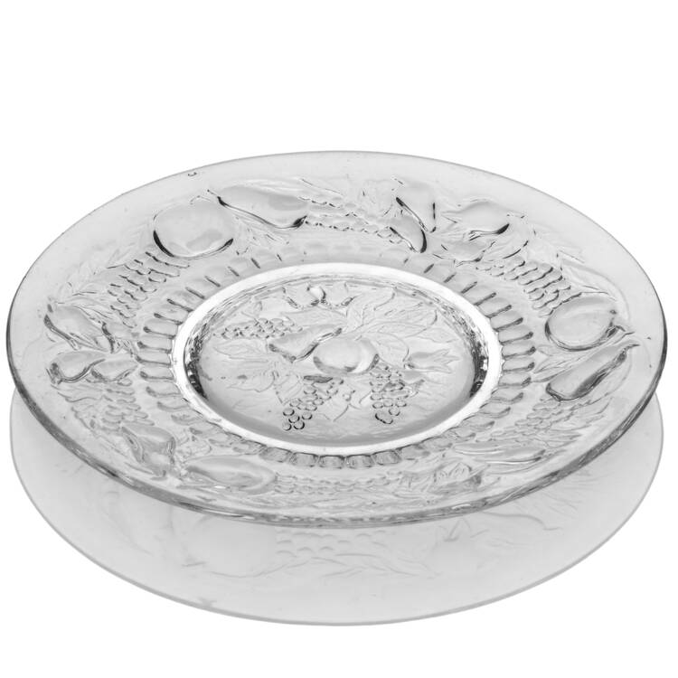 Della Robbia Clear Bread & Butter/Finger Bowl Underplate