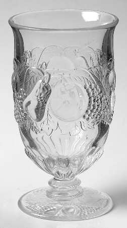 Della Robbia Clear 9 Oz Footed Tumbler