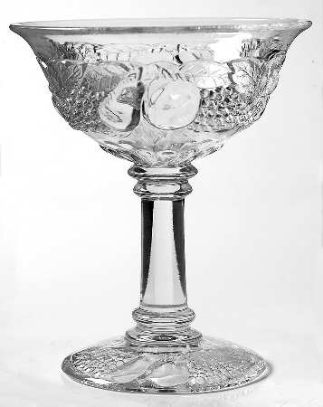 Della Robbia Clear Champagne/Tall Sherbet