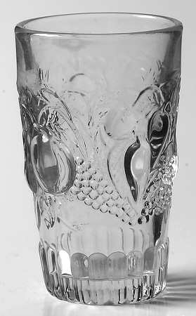 Della Robbia Clear Ginger Ale Glass