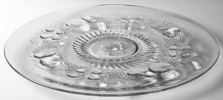 Della Robbia Clear Punch Bowl Underplate