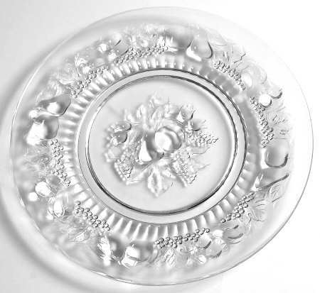 Della Robbia Clear Luncheon Plate