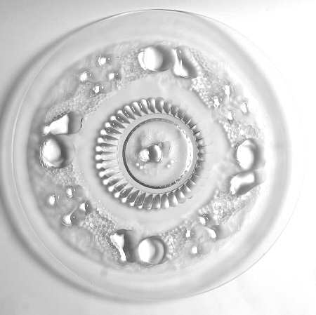 Della Robbia Clear 18" Torte Plate