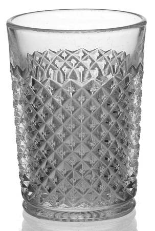 English Hobnail Clear (Round Base) 8 Oz Flat Tumbler