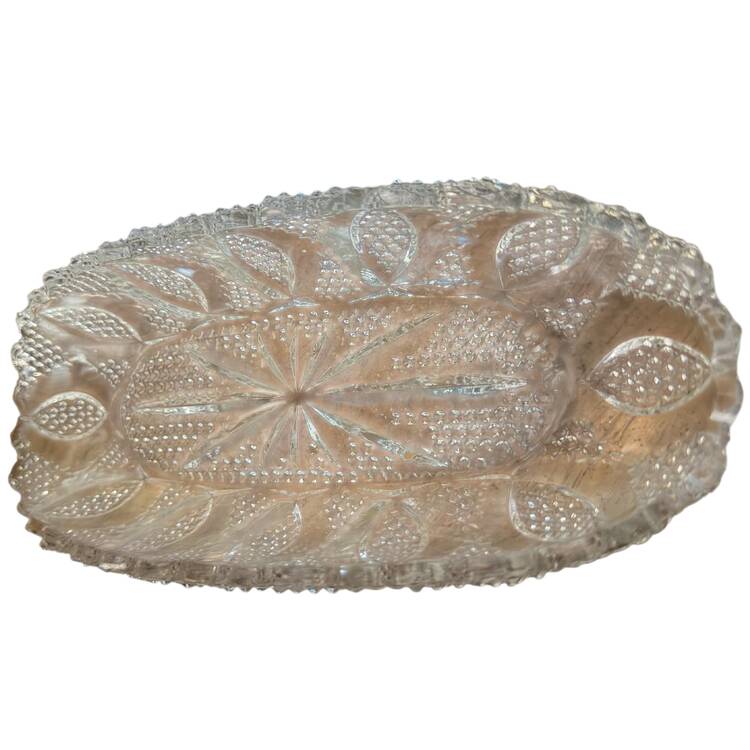 High Hob Clear 9" Oval Celery