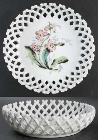 Lattice Edge 9" Round Bowl