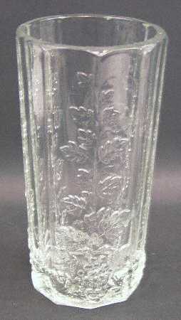 Paneled Grape Clear Flat Iced Tea