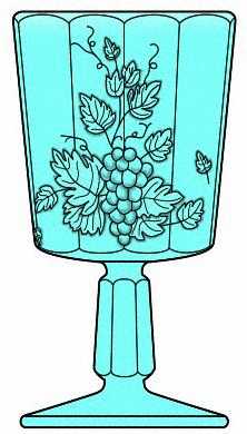 Paneled Grape Blue