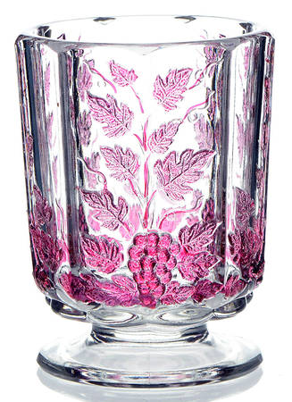 Paneled Grape Ruby Flash Mini Open Sugar