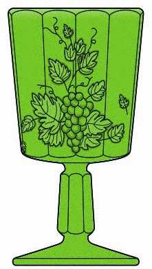 Paneled Grape Moss Green by Westmoreland