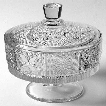 Princess Feather Clear Jam/Jelly & Lid