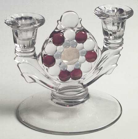 Thousand Eye Flashed Double Light Candlestick