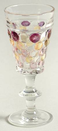 Thousand Eye Flashed Sherry Glass