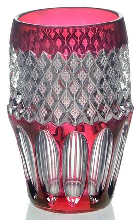 Waterford Ruby Bowl Flat Juice Glass