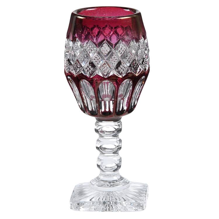 Waterford Ruby Bowl Cordial Glass by Westmoreland