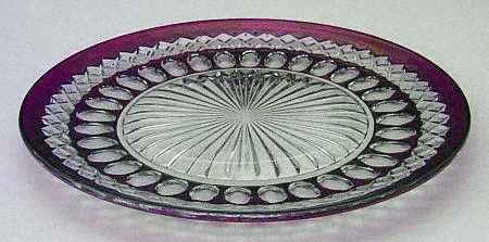Waterford Ruby Bowl Luncheon Plate