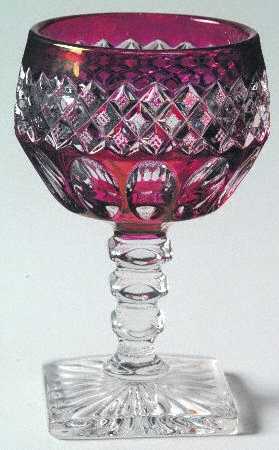 Waterford Ruby Bowl Champagne/Tall Sherbet