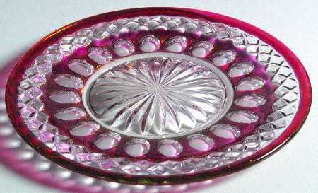 Waterford Ruby Bowl Bread & Butter Plate