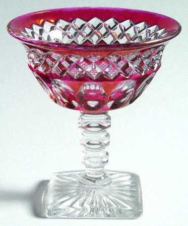 Waterford Ruby Bowl Champagne/Tall Sherbet