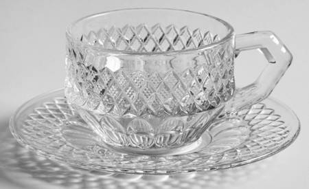 Waterford Clear (Stem 1932) Cup & Saucer Set