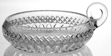 Waterford Clear (Stem 1932) Handled Nappy